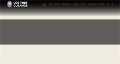 Desktop Screenshot of lostrescubanos.com